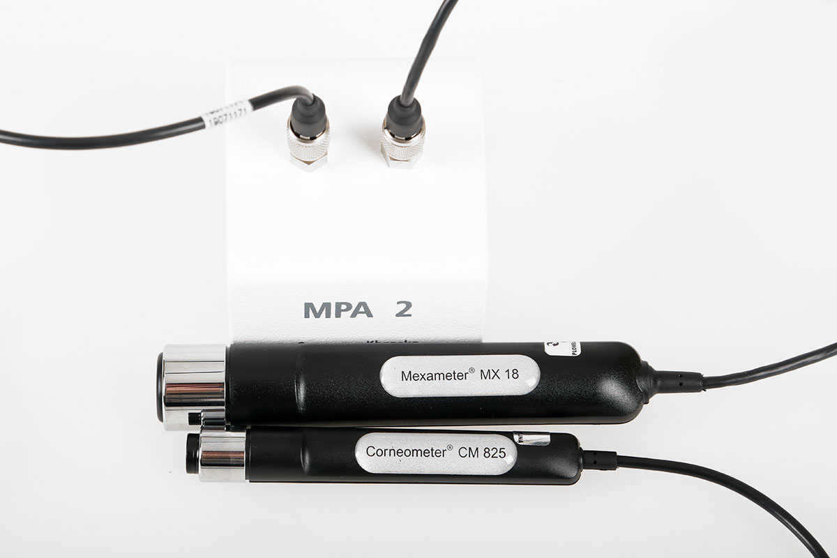 aparat do diagnostyki skory z sondami